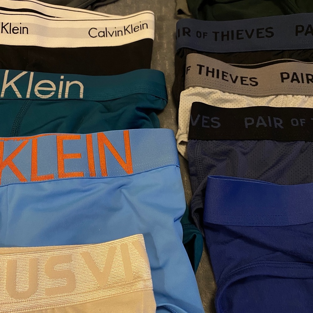 24 Pairs of Undies - Calvin Klein, Emporio Armani + More